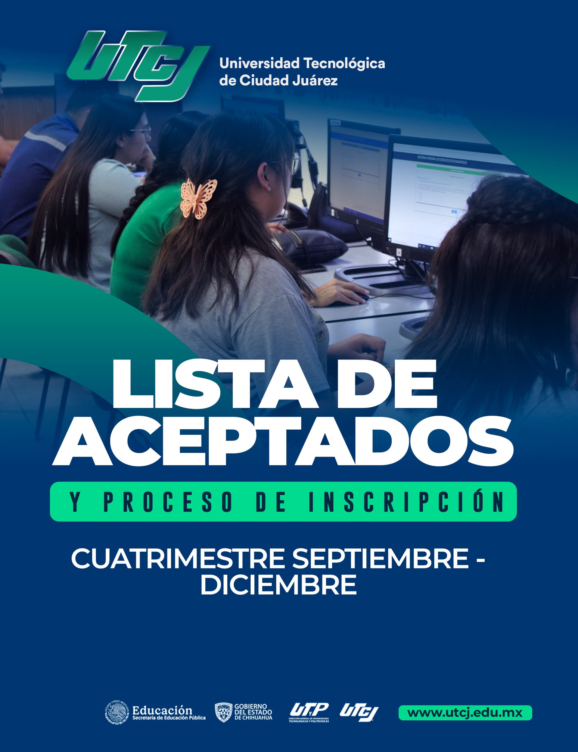 Lista de aceptados UTCJ Sep – Dic 2026